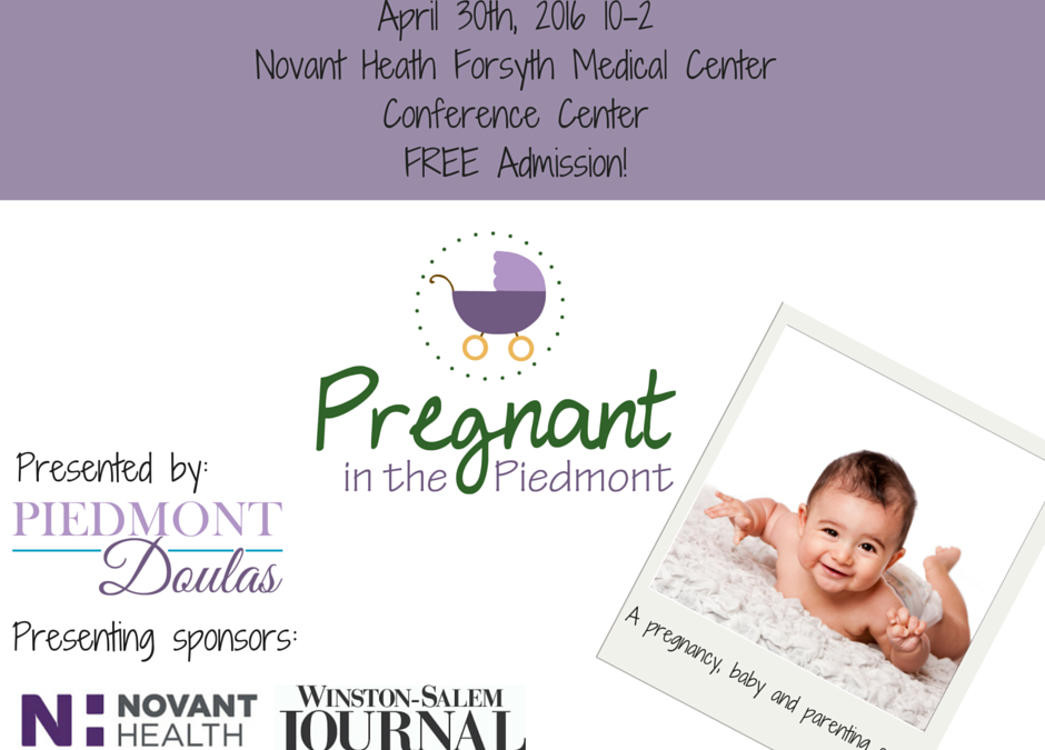 Pregnant In The Piedmont-Pregnancy and Parenting Expo